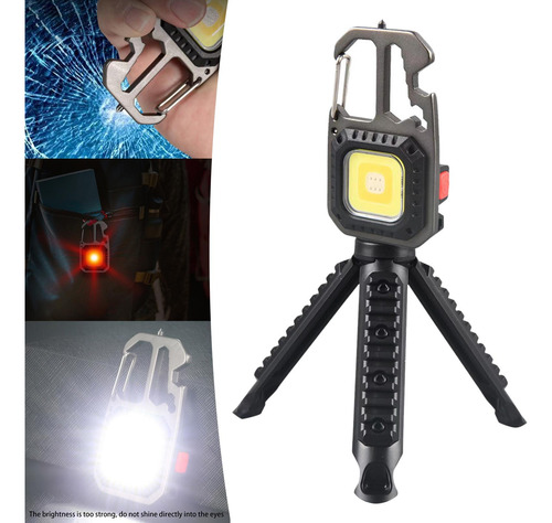 Luz Cob Llavero Luz De Trabajo Luz De Emergencia Con Soporte
