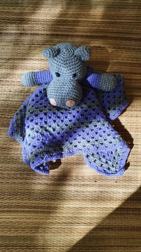 Mantita De Apego Amigurumi (tejida A Crochet)