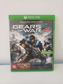 Jogo Xbox One Usado Gears Of War 4 Mídia Física Bom Estado