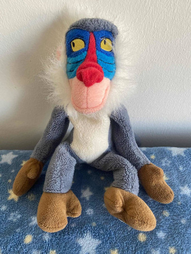 Peluche De El Rey Leon Rafiki Mono 27 Cm Usado Vintage