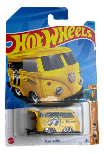 Kool Kombi Volskwagen Amarilla De Hot Wheels 2023