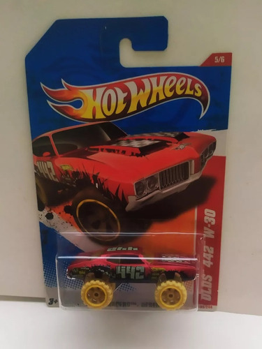 Hot Wheels Thrill Racers Desert 11 Rojo Dlds 442 W30 185/244