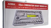 Comprar Juego De Dados Con Rachet 40 Piezas Estuche De Herramientas