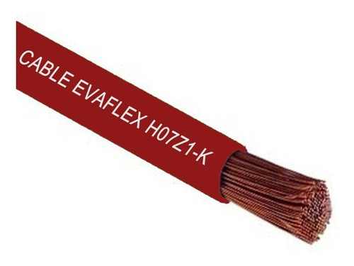 Cable Eva 4mm  Libre Halogeno Evaflex (h07z1-k) 100 Mts