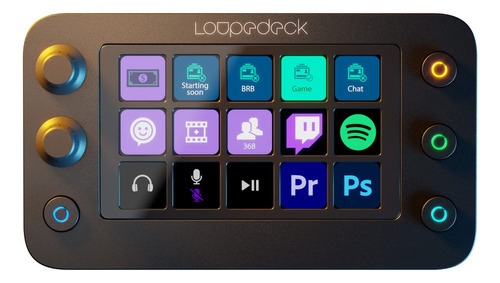 Loupedeck Live S - Consola Streaming Para Productividad En E