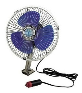Imagen 6 de 9 de Ventilador 12v Para Auto Camioneta Camion 8 Pulgadas