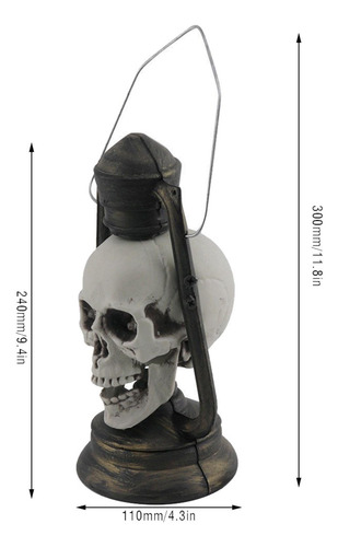 Horror Halloween Calavera Linterna Luz Juguete Celebración