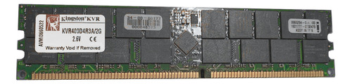 Memória RAM ValueRAM  2GB 1 Kingston KVR400D4R3A/2G