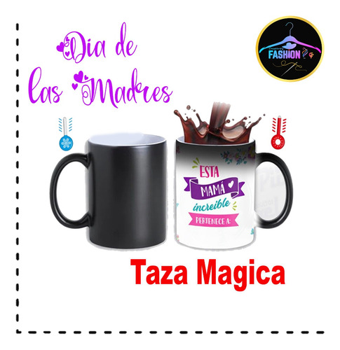 Tazas Magicas Personalizadas Dia De Las Madres