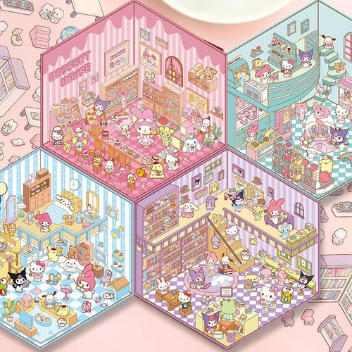 Pegatinas 3d Para Decoración Creativa De Escenas De Álbumes