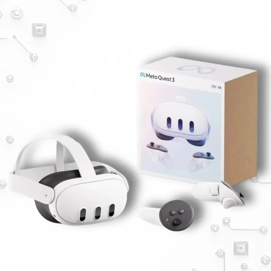 Meta Quest 3 512gb 4k Branco Com Joysticks