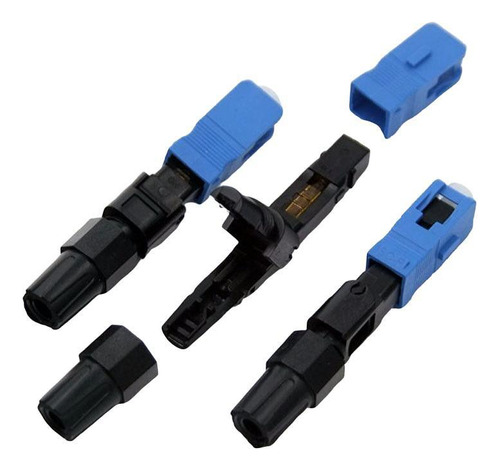 Conector Optico Fast Rosqueavel Reutilizavel Monomodo Sc/upc