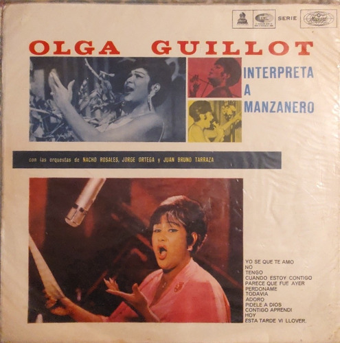 Vinilo Lp De Olga Guillot  Interpreta A Manzanero (xx272