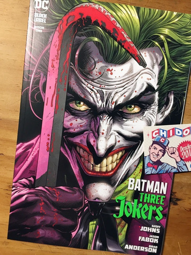 Comic - Batman Three Jokers #1 Jason Fabok Joker Variant
