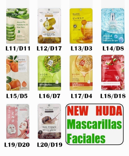 Imagen 5 de 9 de Mascarillas Faciales Asiáticas Mayoreo New Huda