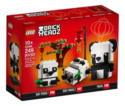 Set de construcción Lego Brick Headz 40466
