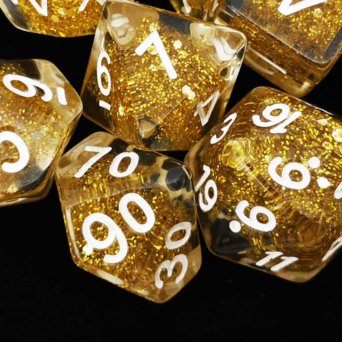 Juego De Dados Pjoy, Para Calabozos Y Dragones, De Resina