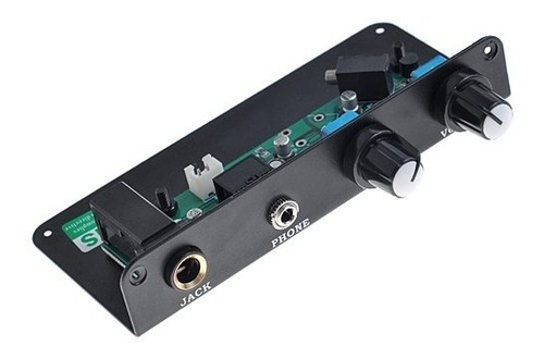 Captador + Eq P/ Violão Vazado C/ Saída Para Fones - Hs1000