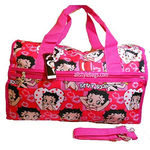 Betty Boop Lona 19 Bolsa De Viaje Durante La Noche Bolso De