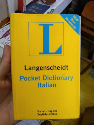 Pocket Dictionary Italian Langenscheidt