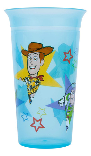 Vaso 2 1 Toy Story, Se Transforma Taza Abierta Niños P...