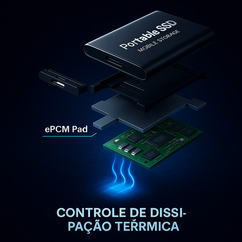 Ssd Externo 2tb Portátil Slim Usb 3.1 Ultra Rápido P/ Notebook, Pc E Smartphone