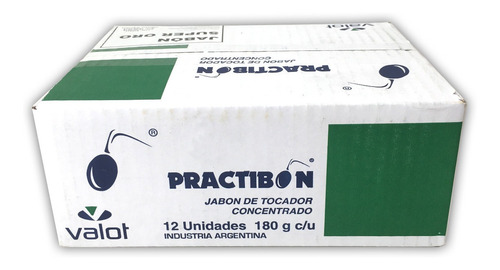 Imagen 2 de 6 de Jabón Perita Para Manos Practibon Caja 12u | Valot Oficial