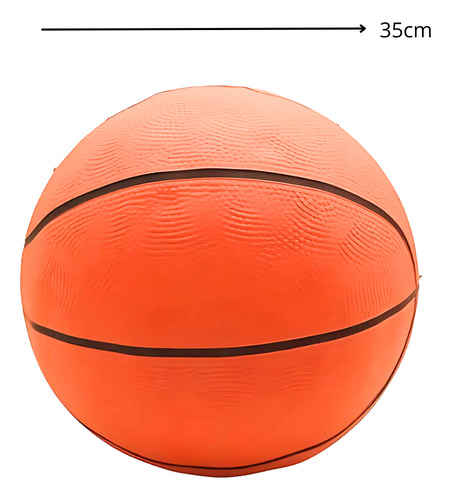 Pelota De Basquetbol Sports 35cm Resistente Deportes Balon