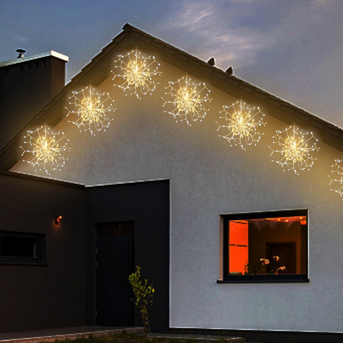 Luces De Cadena Led Al Aire Libre Fuegos Artificiales Fairy