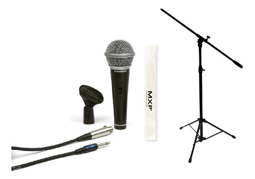 Combo Microfono Samson R21s + Soporte Jirafa - Om