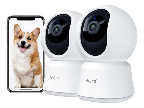 Câmera De Segurança Arenti 4mp Wifi 5ghz Interna Com Detecçã