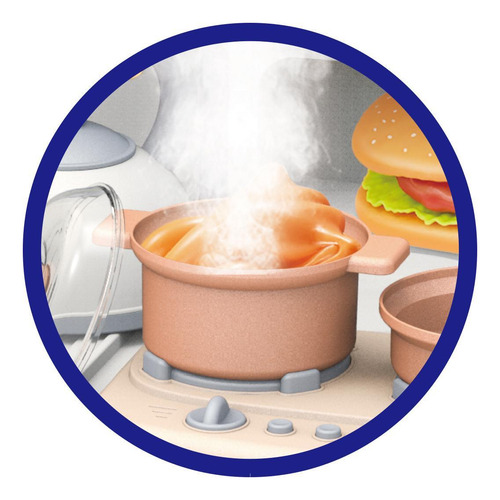 Cocina infantil completa con efectos Master Cook Replay Kids