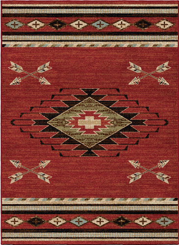 Alfombra Mayberry Rugs Rea De 7'10 X9'10 , Rojo