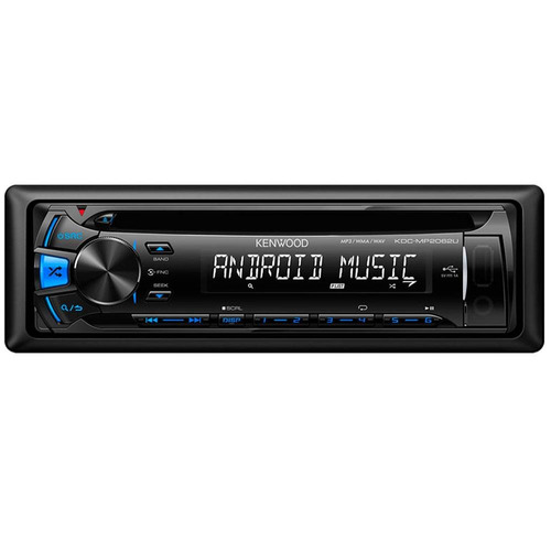 Cd Player - Kenwood - C/entrada Usb E Auxiliar - Kdc-mp2062u