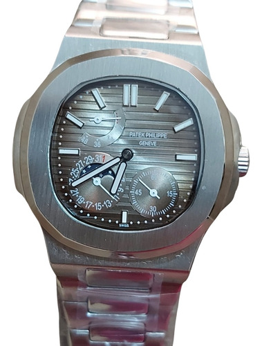 Reloj Automático Genérico Patek Philippe Fase Lunar - Aaa