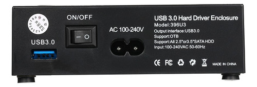 Capa Hdd Touch 2.5 Usb 3.5 Otb Sata One