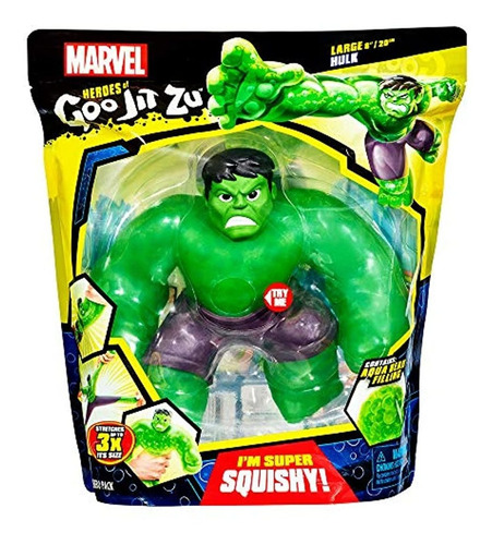 Muñeco De Goma Diseño De Hulk Para Niños. Marca Moose