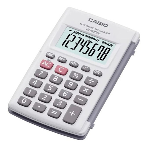 Calculadora De Bolsillo Casio Hl-820lv-we