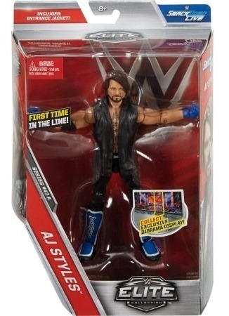 Wwe Figura Elite De Aj Styles De Mattel Nuevo 