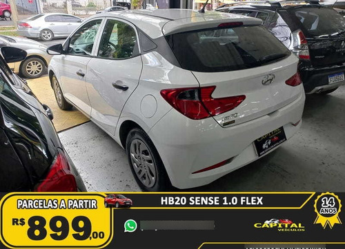 Imagem 3 de 14 de Hyundai Hb20 1.0 Sense 2020