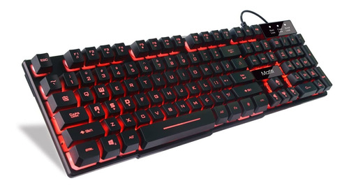 Teclado Con Cable Mafiti, Negro Color del teclado Black