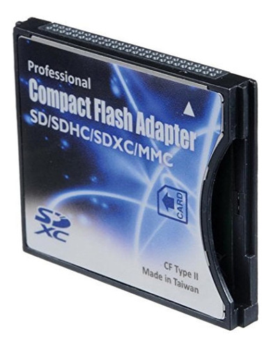 Tarjeta Sd / Sdhc / Mmc / Eye-fi Para Compact Flash Cf Tipo
