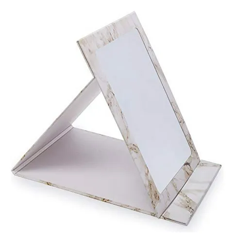 Espejo De Mesa Plegable Bodico De Mármol Pulgadas