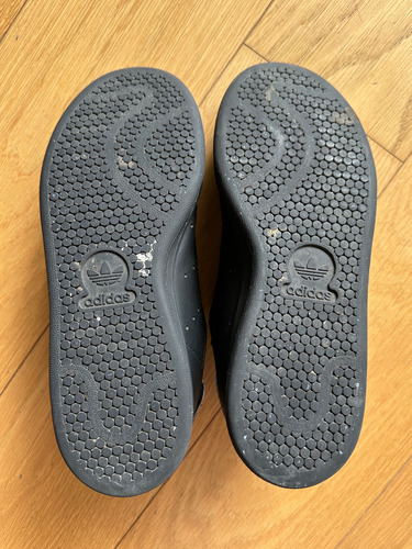Zapatillas Adidas Stan Smith 37.5 Arg Negro Poco Uso! (Usado)