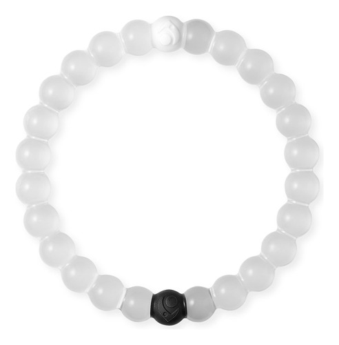 Lokai Pulsera Clasica, Sin Metal, Blanco, 850951004127