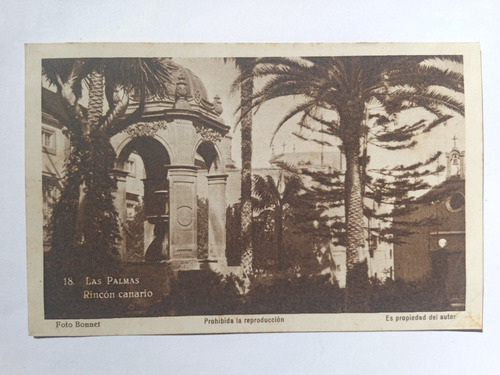 España Las Palmas Postal Rincón Canario - Hauser Y Menet