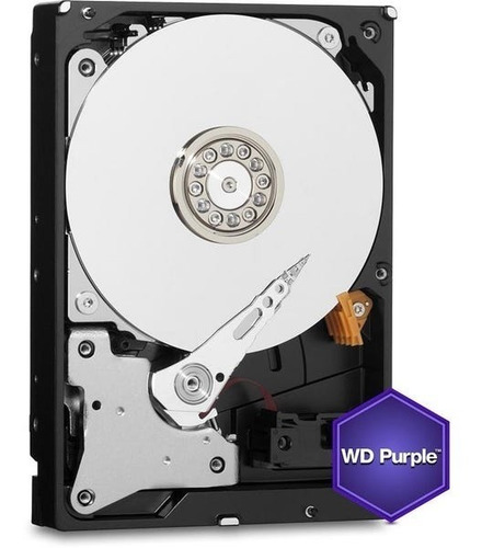 Imagen 4 de 5 de Disco Duro Western Digital 4 Tb 3.5 Sata3 Purple Wd40purz Especializado Para Equipos De Vídeo Vigilancia