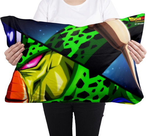 Cojin Almohada Cell Primera Fase Dragon Ball Z Artistico