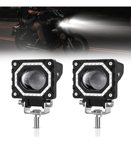 Luces Led Auxiliares Para Conducción De Motocicletas, 2 Unid