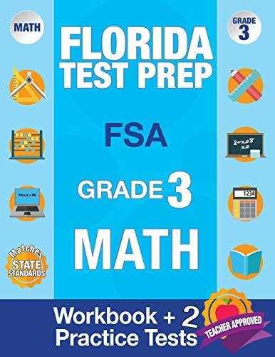 Book : Florida Test Prep Fsa Grade 3 Math Workbook And 2 Fs